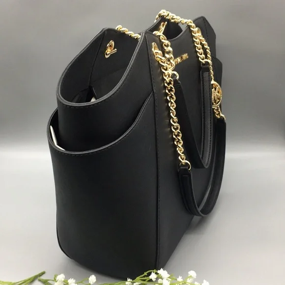 Michael Kors Jet Set Travel LG Chain Shoulder Tote - Picture 3 of 16